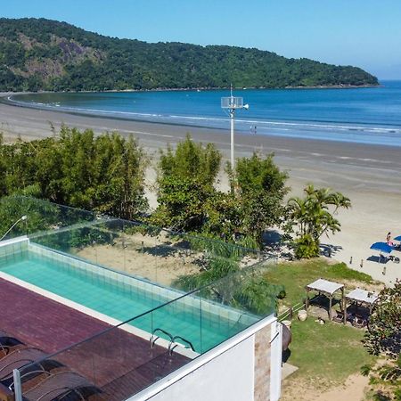 Pousada Conca di Mare - Restaurante - Pé na areia com serviço de praia Bertioga Esterno foto