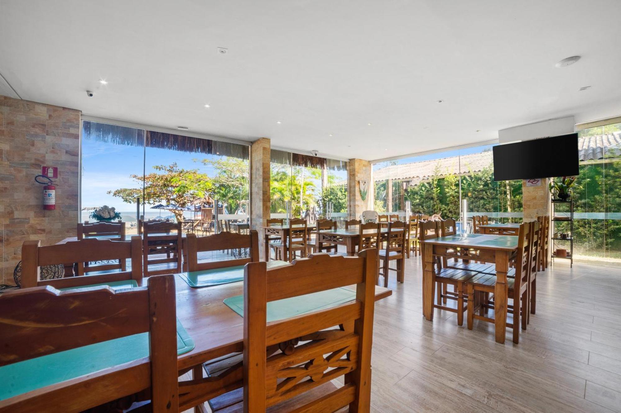 Pousada Conca di Mare - Restaurante - Pé na areia com serviço de praia Bertioga Esterno foto