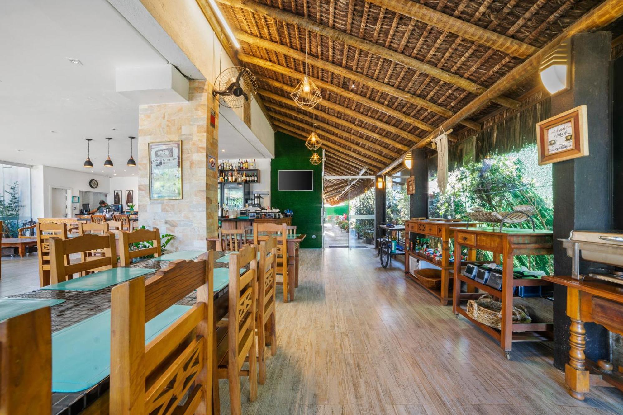 Pousada Conca di Mare - Restaurante - Pé na areia com serviço de praia Bertioga Esterno foto