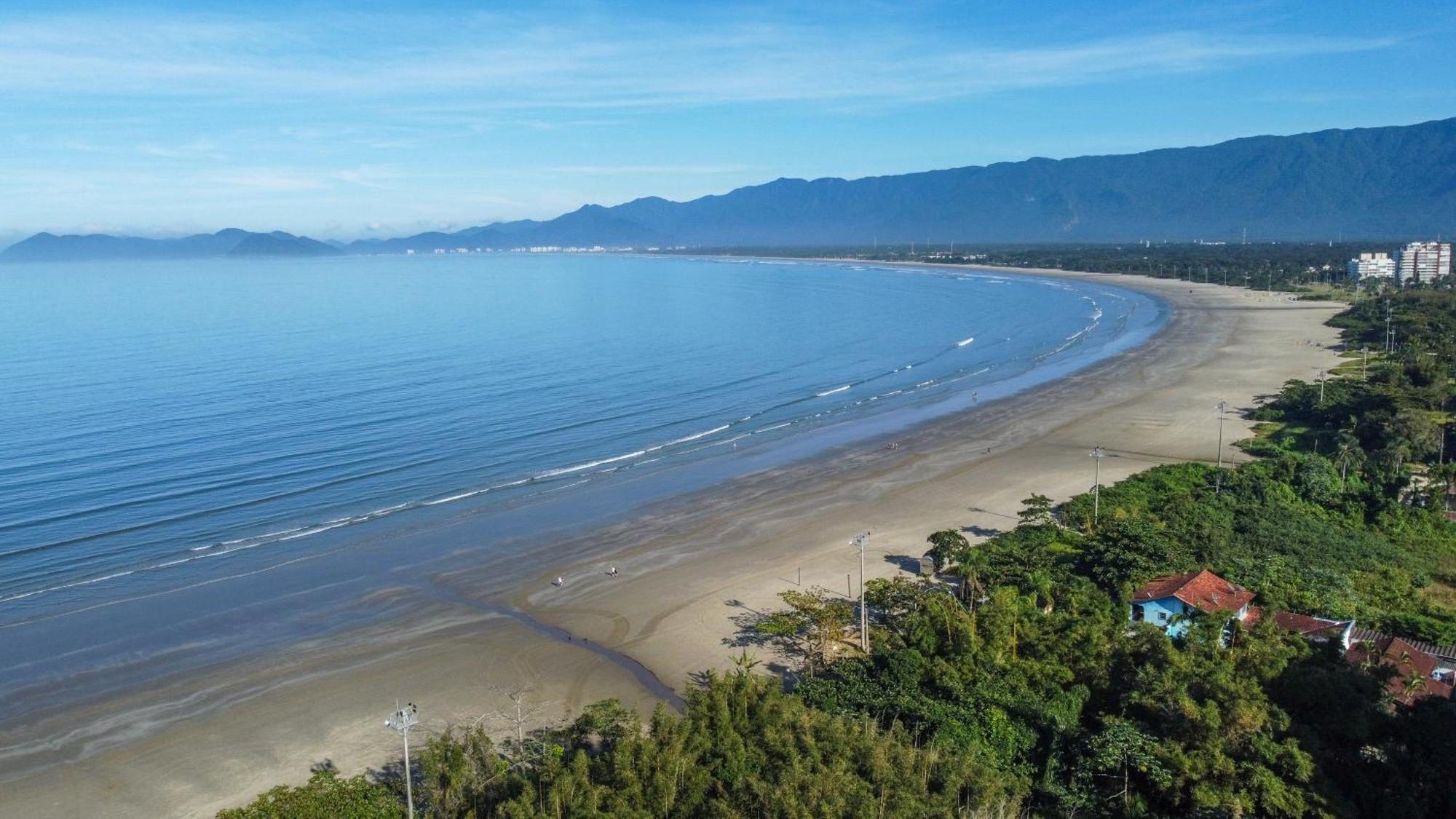 Pousada Conca di Mare - Restaurante - Pé na areia com serviço de praia Bertioga Esterno foto