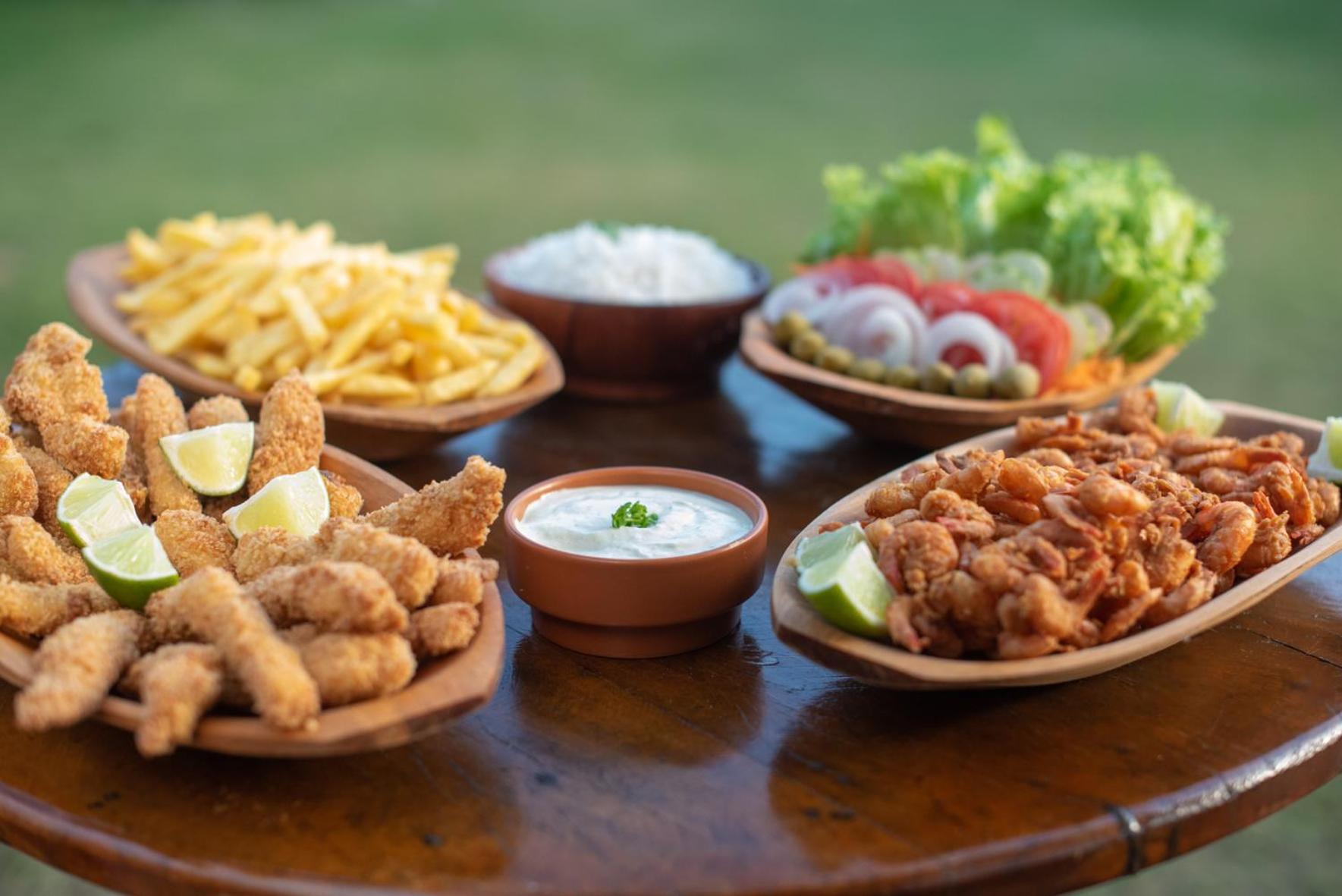 Pousada Conca di Mare - Restaurante - Pé na areia com serviço de praia Bertioga Esterno foto