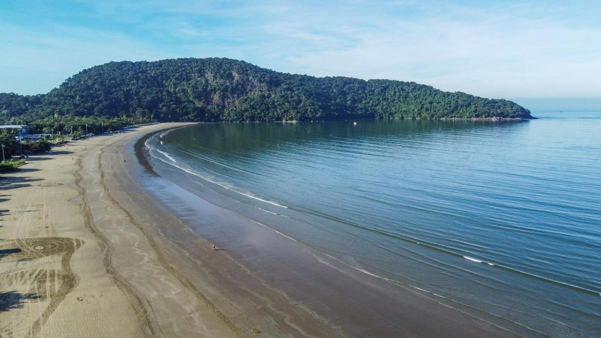 Pousada Conca di Mare - Restaurante - Pé na areia com serviço de praia Bertioga Esterno foto